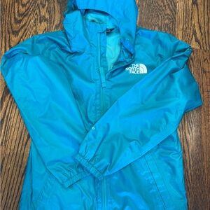 The North Face Kids Teal Raincoat